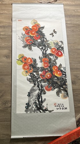 75x31 lrg silk hand painted - lrg,