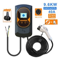 Smart Home Electric Car Charger With App 40A 240V J1772 Level 2 EV Charger #F21