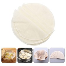  20 Pcs Steamer Liners Reusable Mat Mesh Cloth for Steaming Cushions Buns