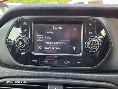 Fiat tipo display screen - fiat,
