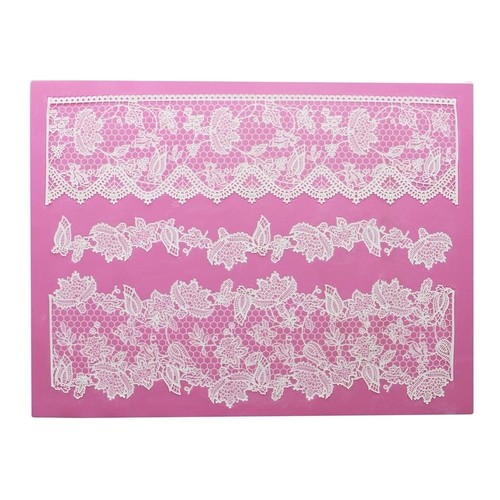 Cake lace mat strip eternity - cake,