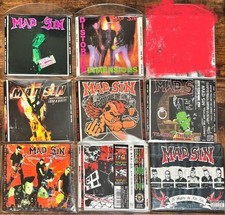 Mad Sin CD Set 8 Rare Out of