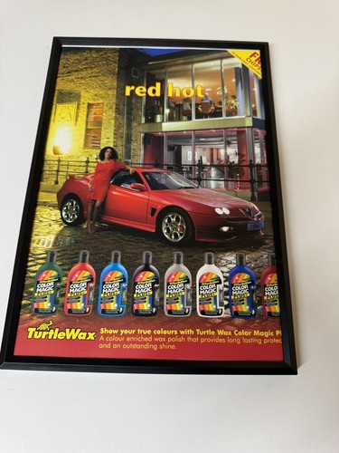 Framed original alfa romeo - framed,