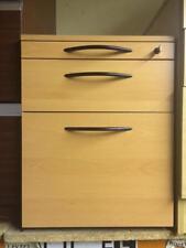 3 Drawer Filing Cabinet Office Storage Unit Chest of Drawers D 59 H 57 W 44 cm