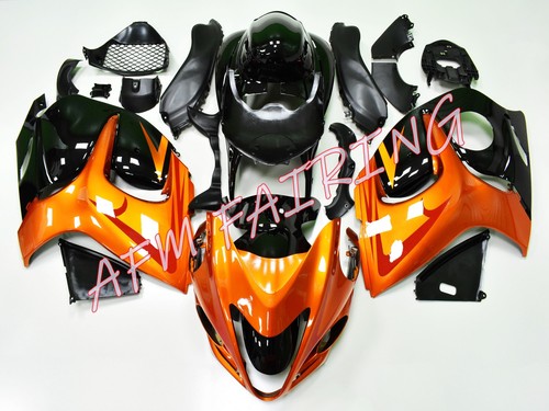 Orange black abs - abs, injection