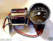 CUSTOM CHROME SPEEDO CLOCK