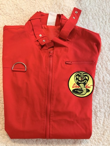 Cobra kai jacket - large, red