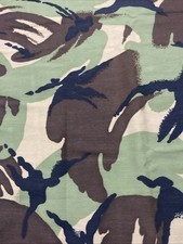 1.80 Metre Of Light Weight Cotton Camaflage Fabric 58 Ins Wide