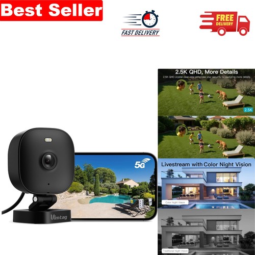 Wired security camera w - wired, w/
