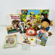 Wombles Vintage Bundle Job Lot- Game, Soap, GiftSet, Egg Cup, Bowls, Book, Plush