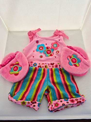 Build bear pink floral - pink,