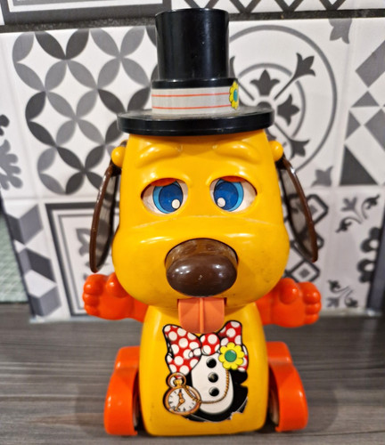 Tomy plastic dog push along - tomy,