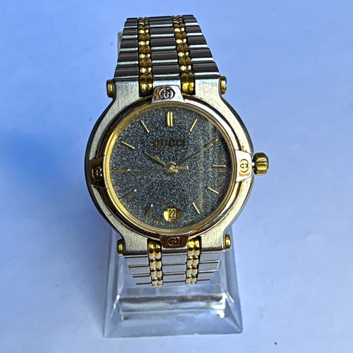 Gucci 9000 two tone - gucci, two-tone
