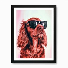 Red Cocker Spaniel.Generated