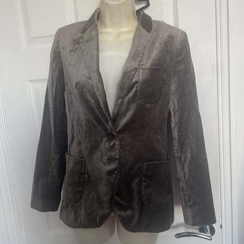 Zara velvet jacket size - jacket, s