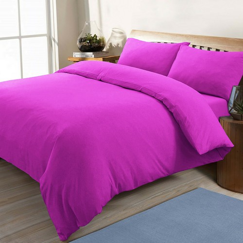 Plain duvet quilt cover with - plain,