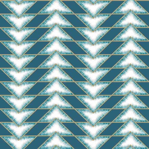Geometric wallpaper metallic - wallpaper,