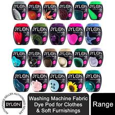 Dylon Washing Machine Fabric Dye Pod 350g for Clothes 1pk, 2pk or 3pk