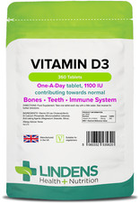 Lindens Vitamin D3 1100IU -