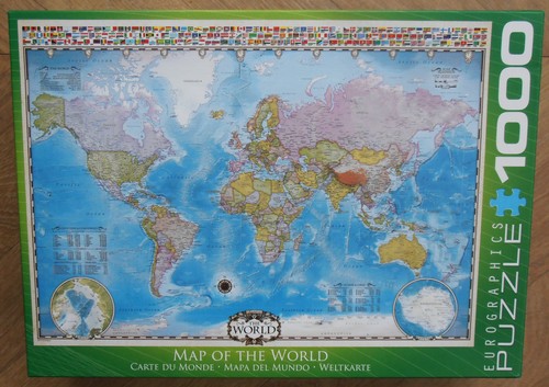 Eurographics map the world - map, of