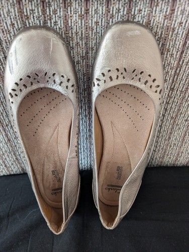 Clarks blanche garryn gold - blanche,