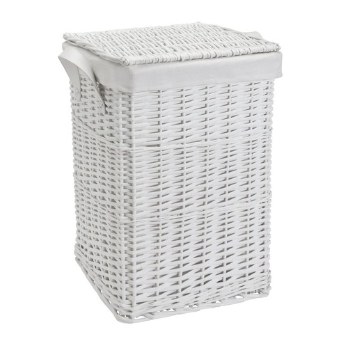 Willow laundry basket - willow,