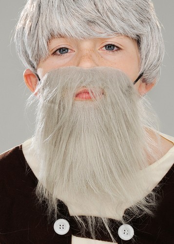 Kids merlin grey - wizard, fake