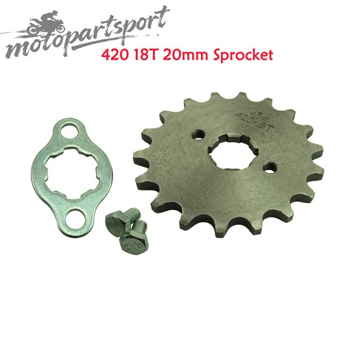 420 18tooth 20mm front - 420,