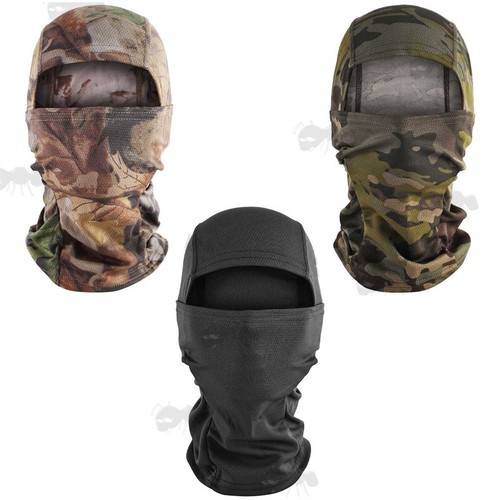 Open face hood - face, balaclava