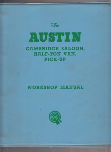 1955 austin a50 a55 - 1955-59, &
