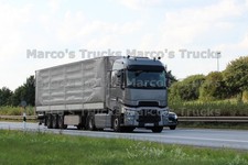 Truck Photo Renault T Tarpaulin Semi-Truck Poland Grey #l5wg