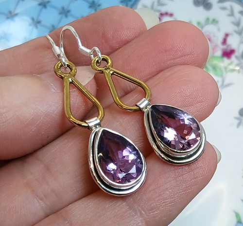 Cut amethyst 925 - amethyst,