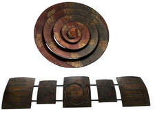 UNIQUE  24" METAL HAND CRAFTED