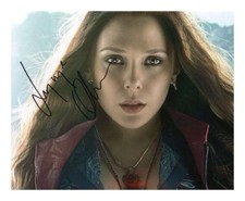 ELIZABETH OLSEN AUTOGRAPHED