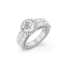 950 Platinum Engagement Ring