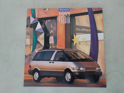 Vintage 1993 toyota previa - vintage,