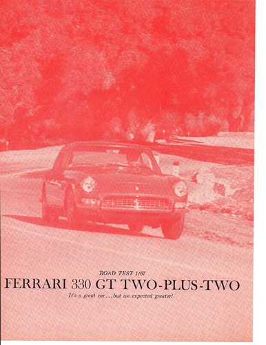 1967 ferrari 330 - 1967, 2+2