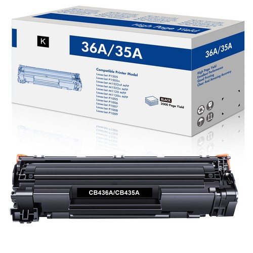 Black cb435a toner fits - 1,