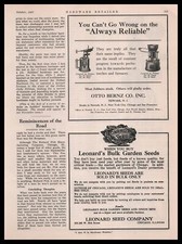 1927 Otto Bernz Co. Newark New