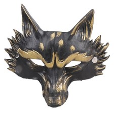 Wolf Mask Fox Masquerade Half