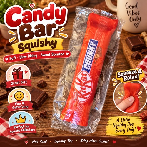 Kitkat chocolate squishy - kitkat,