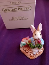 Beatrix Potter Candleholder - Schmid- Miniature -retired.