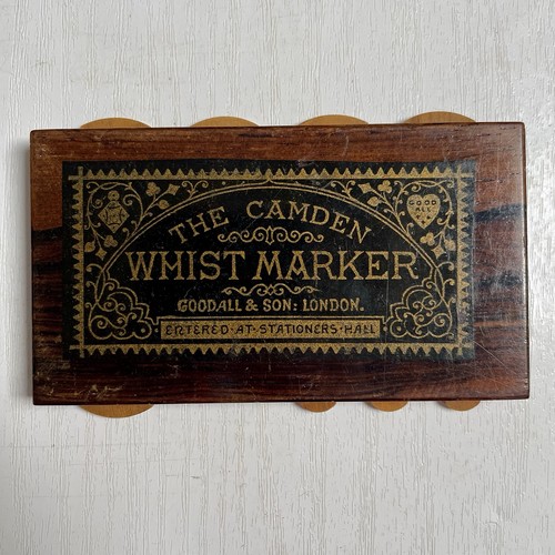 Antique whist marker - whist,