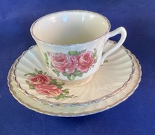 Royal Alma Bone China Trio. In Good Condition.