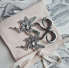 Silver Fairy Ear Weights
