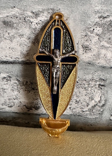 Crucifix holy water - holy,