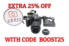 Nikon D3100 DSLR Camera 14.2MP with Nikon 18-55mm F3.5-5.6 Lens, G REFURBISHED