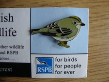 RSPB Vintage Enamel Pin Badge