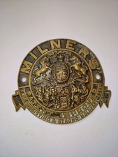 Milners Vintage safe Plaque
