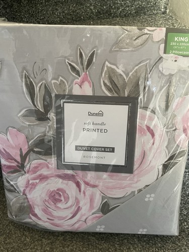 Dunelm king rosemont - king, floral